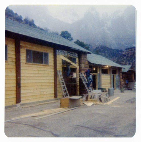 Maintenance building - remodeling work.