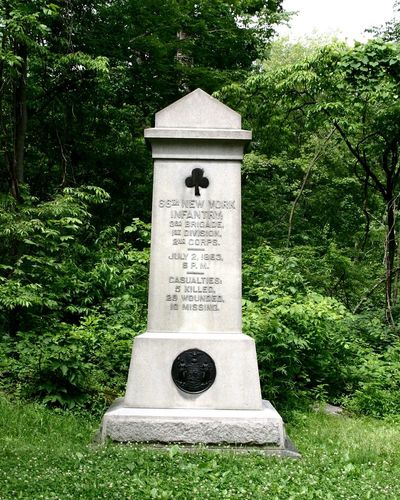 66th New York Infantry Monument