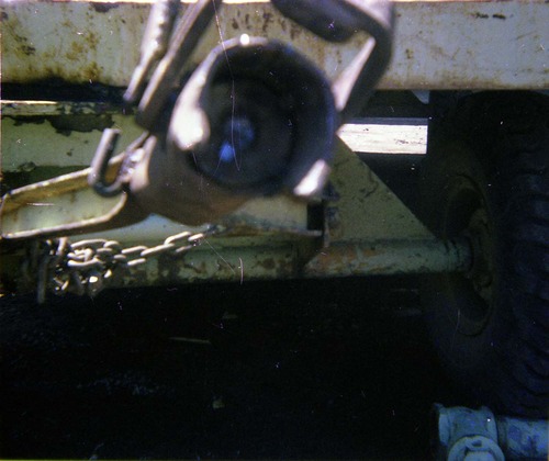 Color Photos of park trailers.