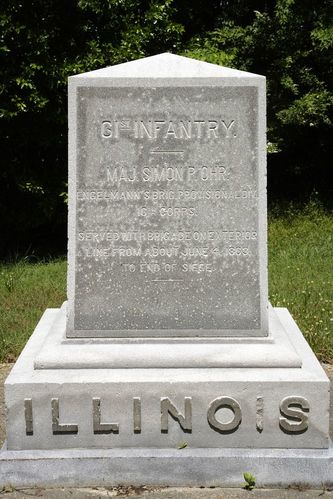 61st Illinois Infantry Regiment Monument