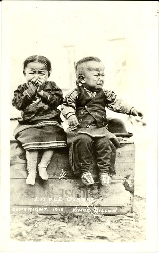 'Little Osages,' Two Small Children Crying