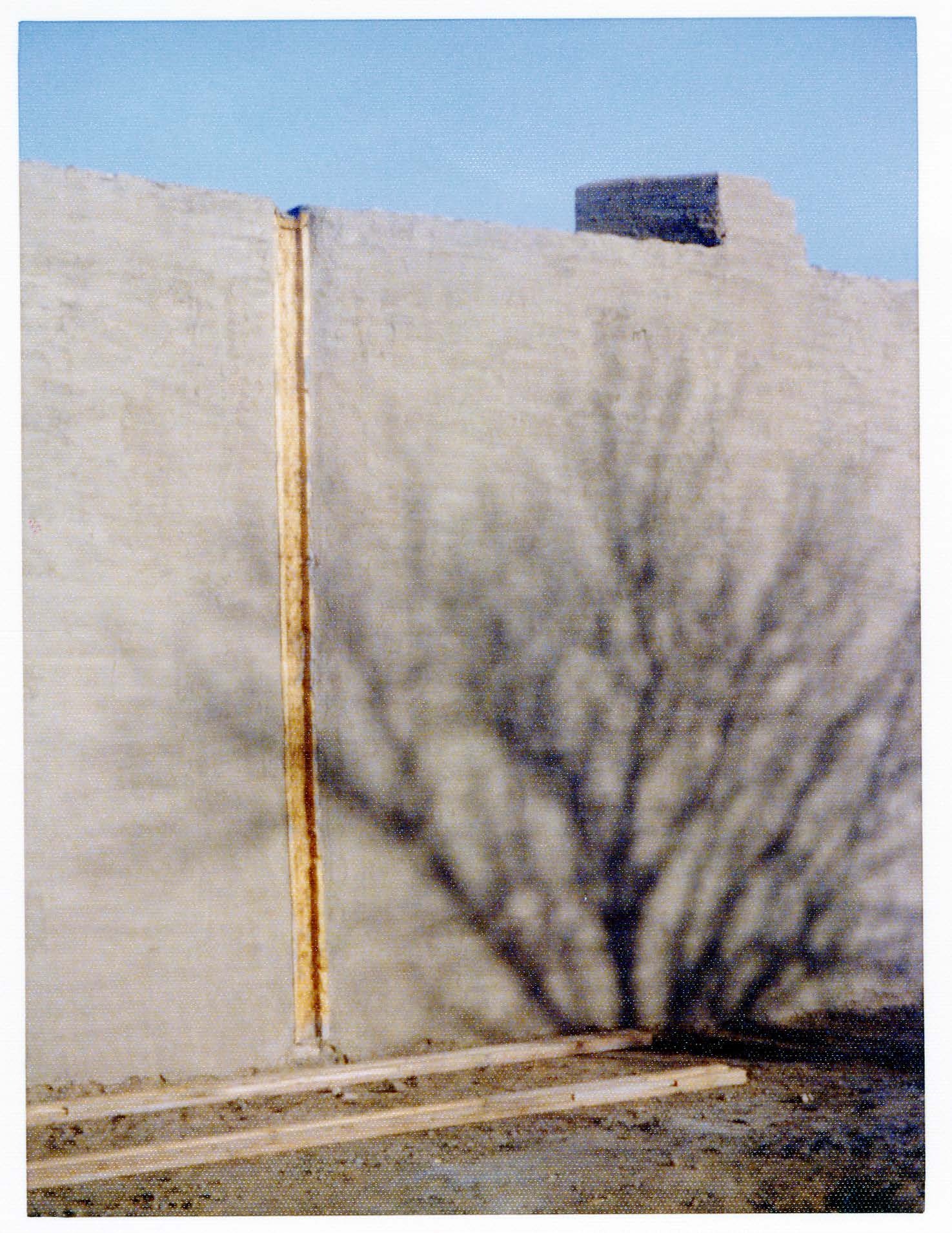 These wooden features were intended to channel water off of second level roofs and away from the building. 