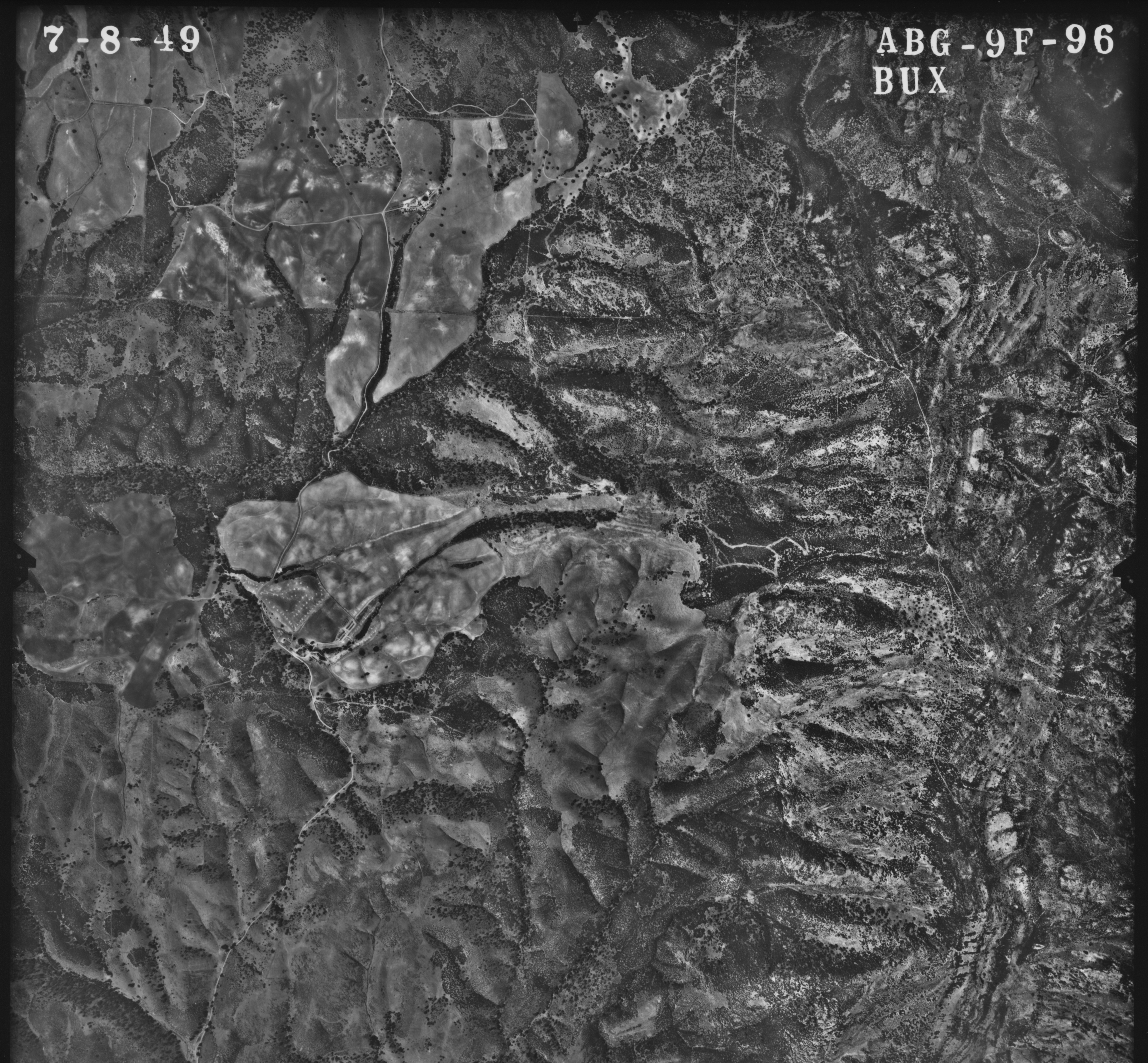 Pinnacles Landscape Aerial Photograph