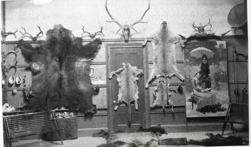 Only photographs available of original Thomas Hill studio interior. copied by Robert Barbee