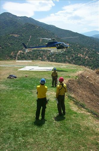 Ash Mountain helibase operations, Sequoia and Kings Canyon National Parks, summers 2000-2004