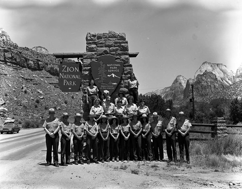 Personnel, 1981: naturalist division, Student Conservation Association (SCA), Zion Natural History Association (ZNHA).