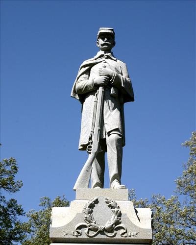 Michigan State Monument at Shiloh National Military Park in May 2004