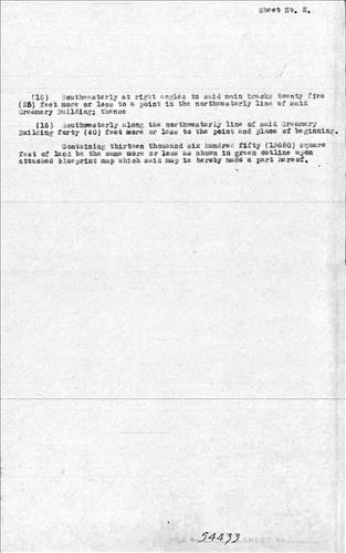 54433.BB--Land to be leased to the Port Murray Dairy Company--Port Murray, NJ