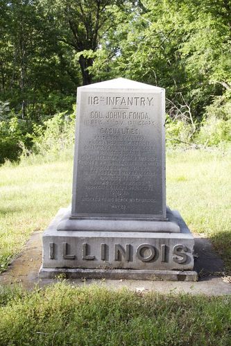 118th Illinois Infantry Regiment Monument