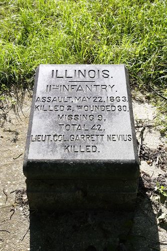 11th Illinois Infantry Position Marker
