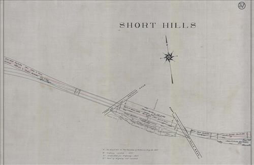 52430.LK--Property Map--Morris and Essex Railroad--Wyoming to Summit, NJ