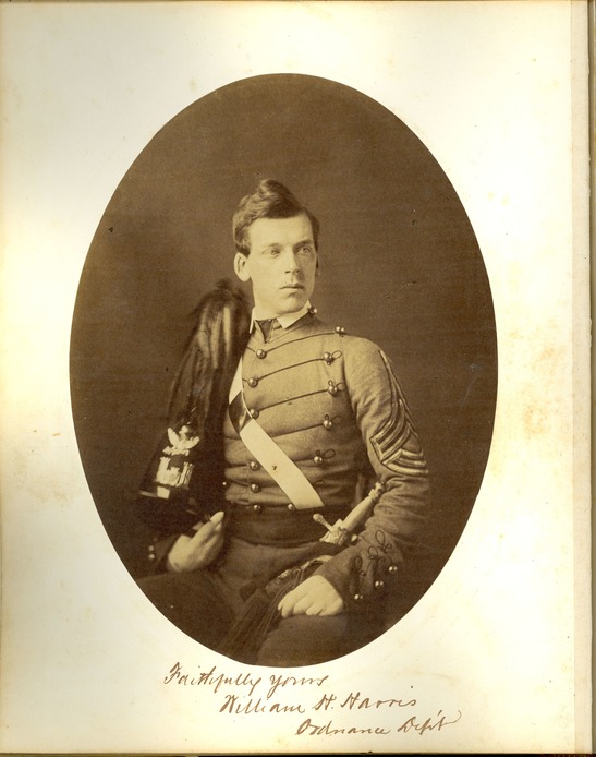William H Harris in West Point Uniform, Class of 1861