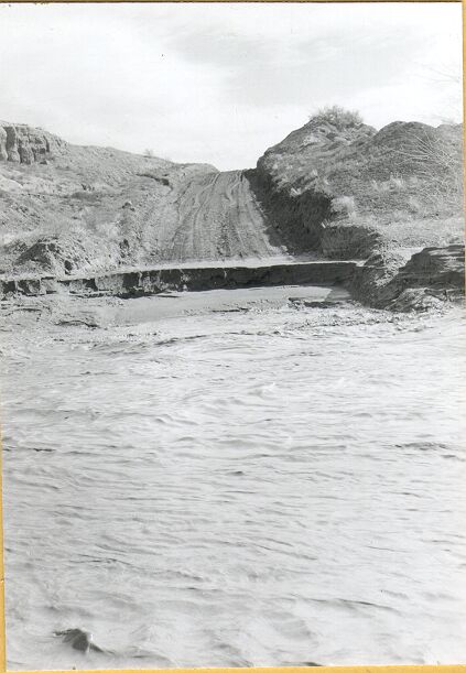 Washout of Fajada Crossing of Chaco Wash