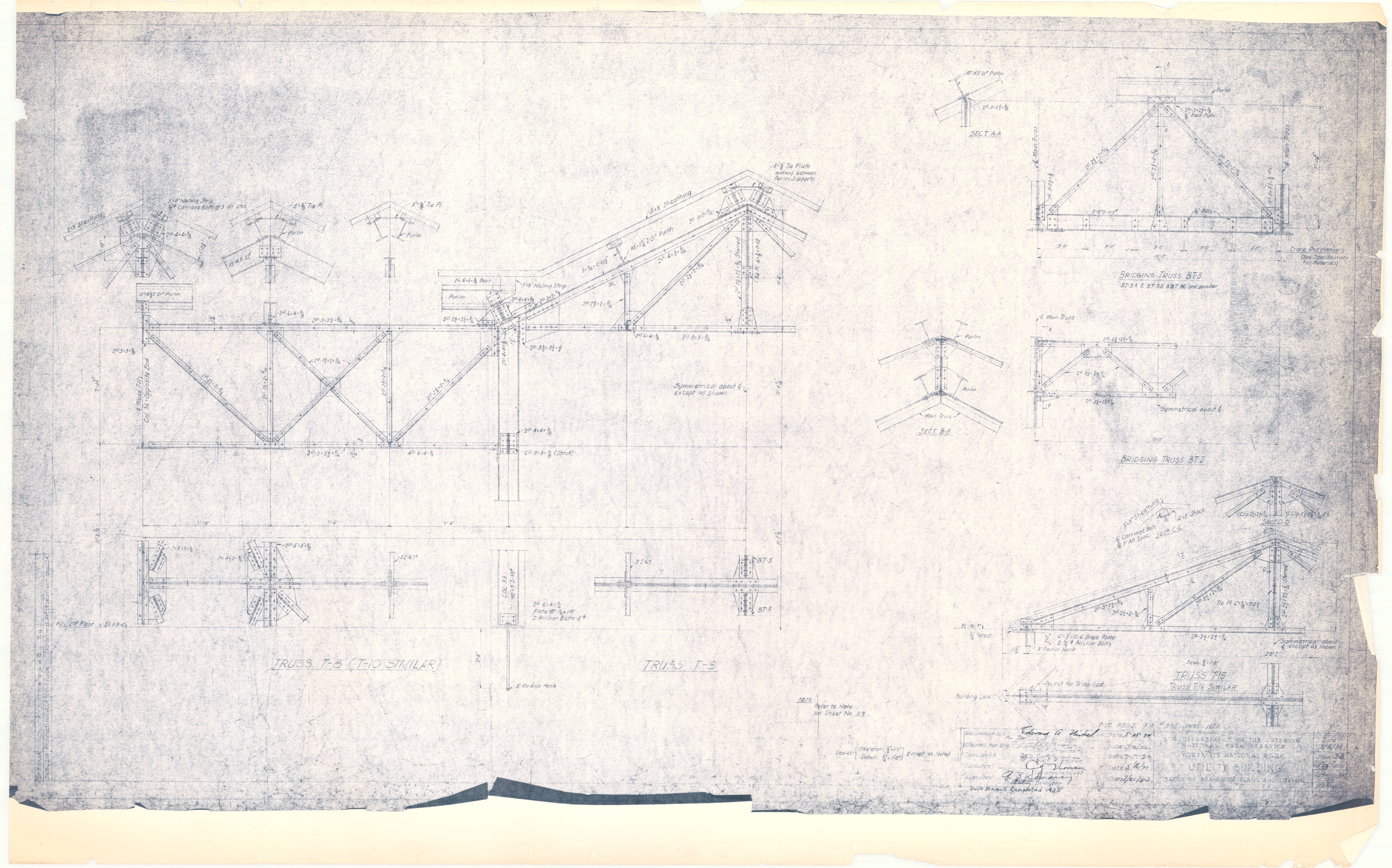 Yosemite National Park Utility Building