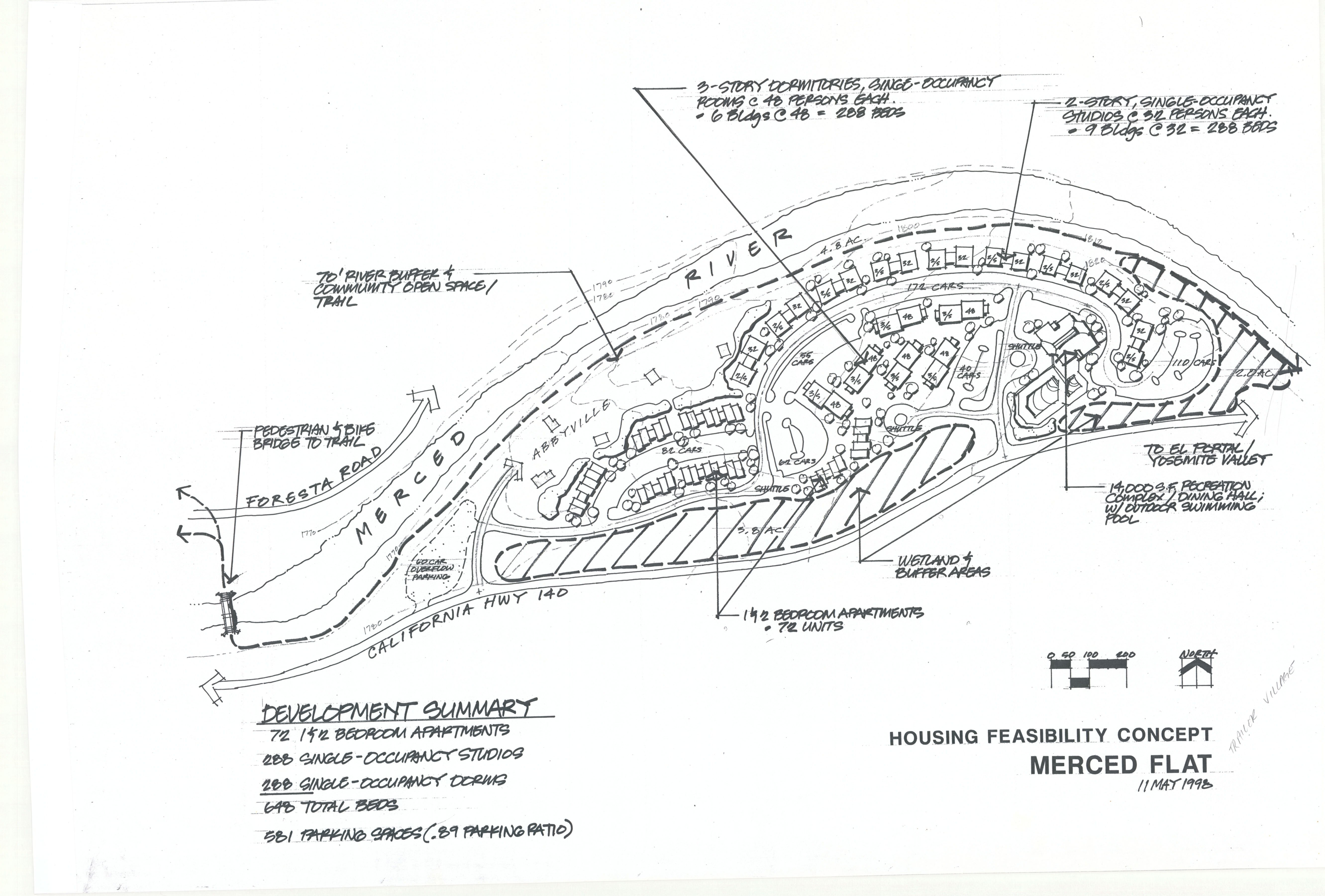 Housing Feasibility Concept Merced Flat