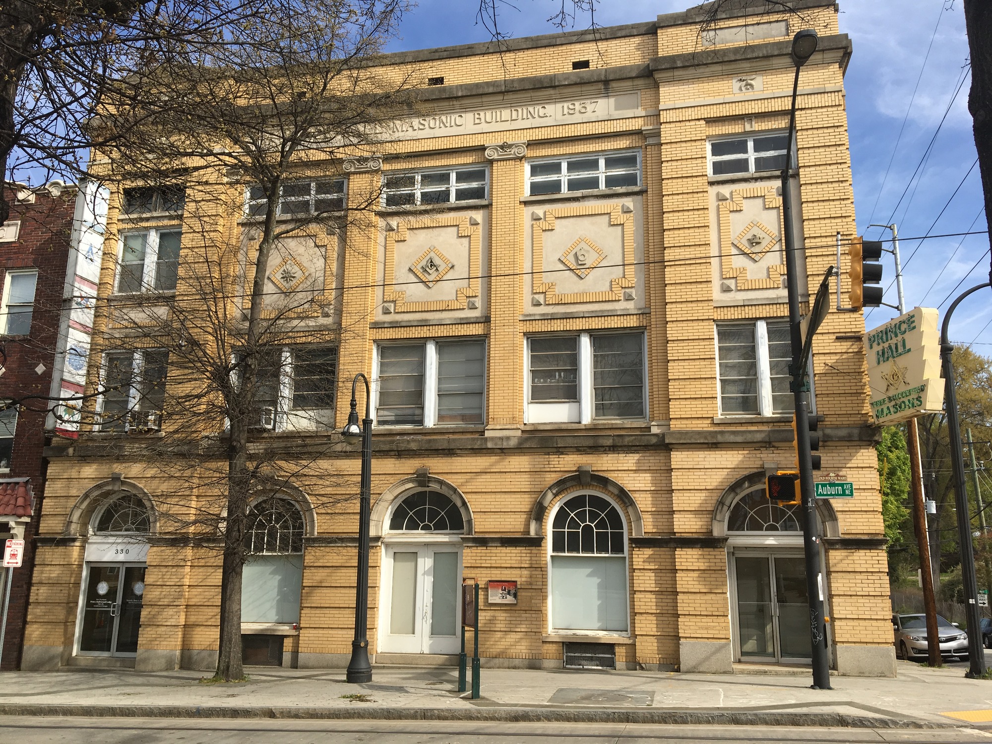 Exterior of Prince Hall.