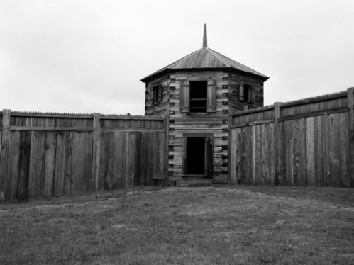 Bastion at Fort Ross in June 1958