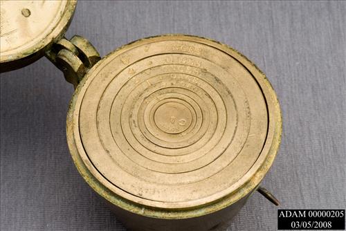 Nesting Set of Brass Weights from the Adams National Historical Park Collection