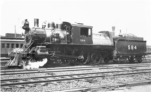 011/001.130--Central Railroad of New Jersey Railroad Locomotive [GROUP 10]