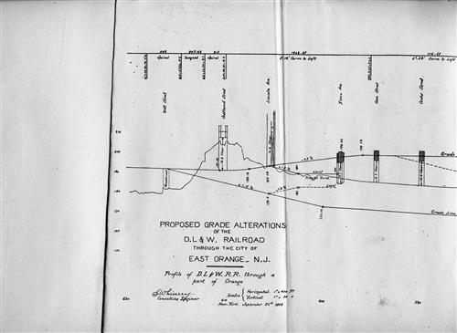 51398.PA.001--[GROUP 2] Report on the proposed grade alterations through the City of East Orange, NJ