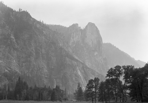 South wall of Yosemite Valley (for Max Antlers painting study)