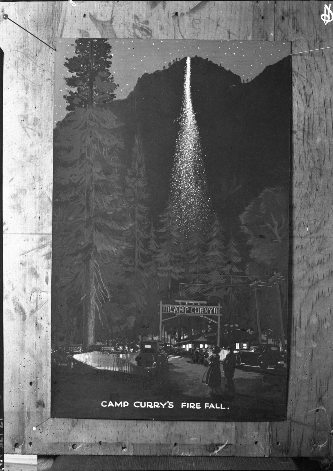 Camp Curry's Fire Fall