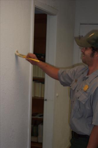 Painting interior RM building