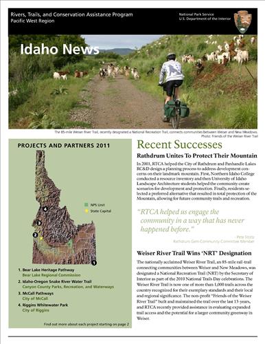 RTCA 2011 Idaho News