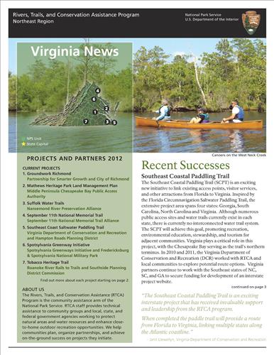 RTCA 2012 Virginia News