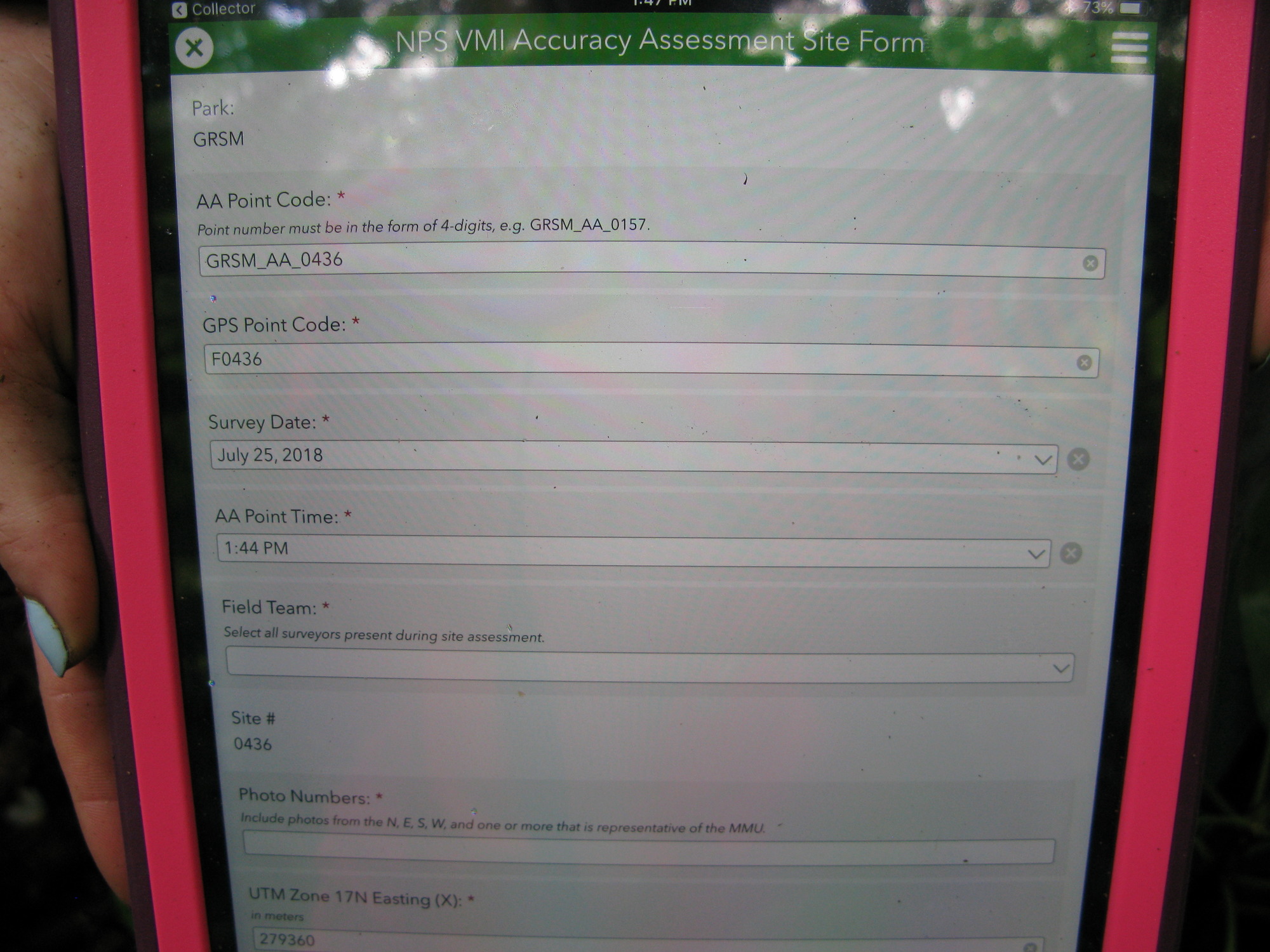 Plot Code: GRSM_AA_0436_1