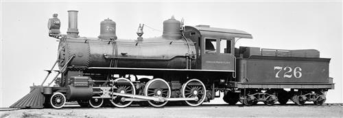 011/001.602--Oregon Short Line Railroad Locomotives