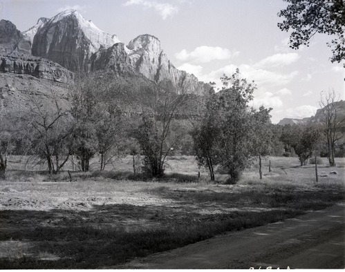 Samuel Crawford property with trash heaps removed.