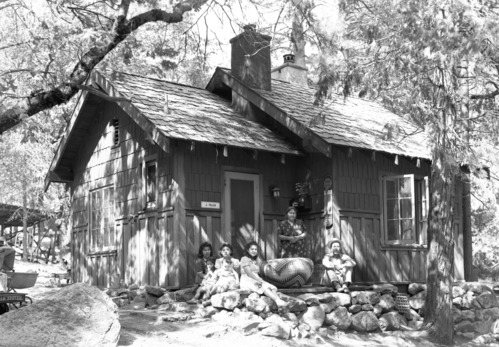 Telles family in front of their house