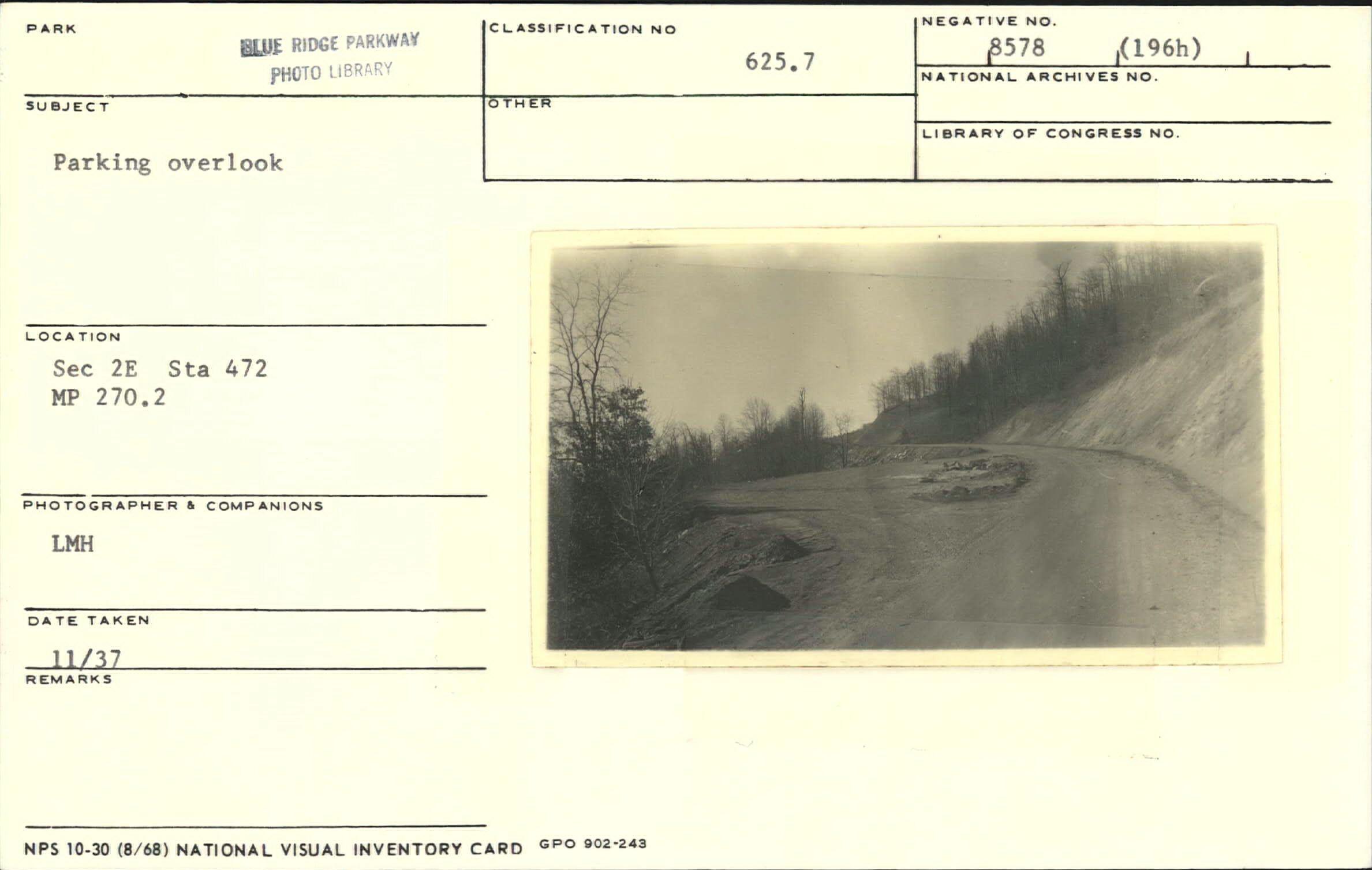 Lewis Fork Parking Overlook