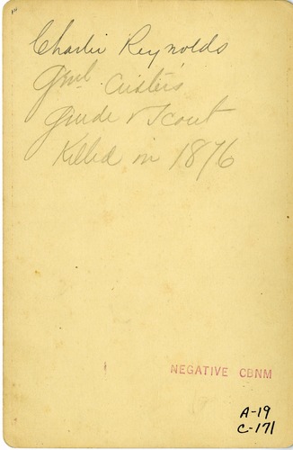 Charley Reynolds in Bust Side Profile