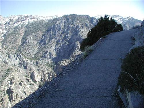 fy06 Rehab cave trail for visitor safety