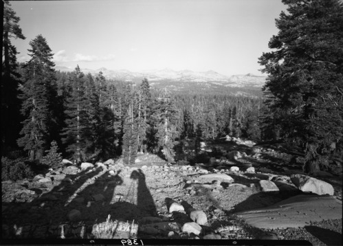 Gale and Sing Pks. (on SE boundary of park). From near Buck Camp.