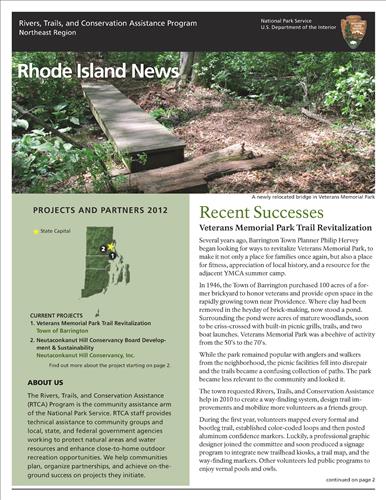 RTCA 2012 Rhode Island News