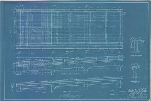 20454.BL-Painted Post, NY--Crossing Elimination of Painted Post-Campbell State Highway no. 5211 [1930]