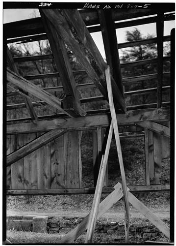 Chesapeake & Ohio Canal, Carpenter Shop at Lock 66, 154.7 miles above tidewater, Oldtown vicinity, Allegany County, MD