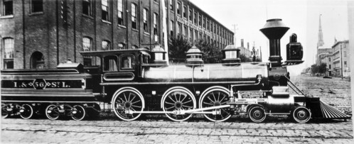 Indianapolis & St. Louis no. 056 [4-6-0]