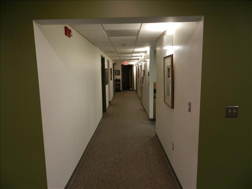 Visitor Center walls