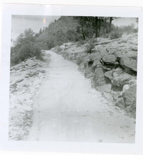 General view of the East Rim trail.