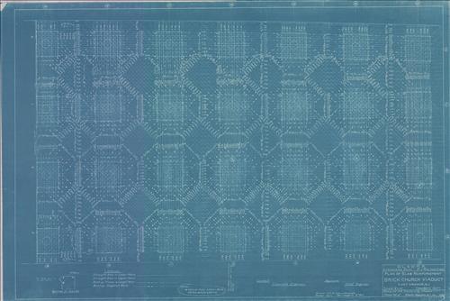 20352.BL-(GROUP 3) East Orange, NJ--Brick Church Viaduct and Station [1921-1922]