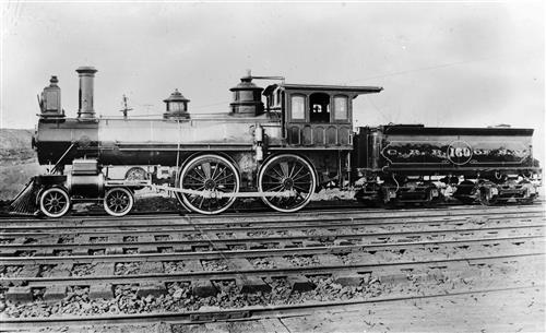 011/001.130--Central Railroad of New Jersey Railroad Locomotive [GROUP 03]