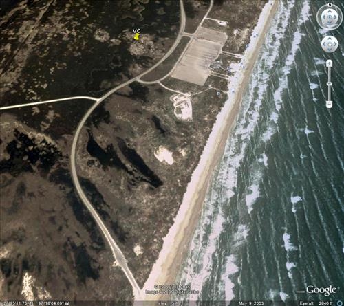 Satellite Images of PAIS from Google Earth -- dated May 9, 2003