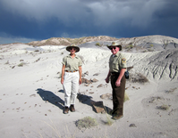 Volunteers - Jo and George Dietrich Roving in the Park