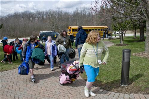 Cuyahoga Valley Environmental Education Center, Moving Into Dorms