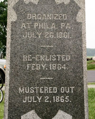 99th Pennsylvania Infantry Monument