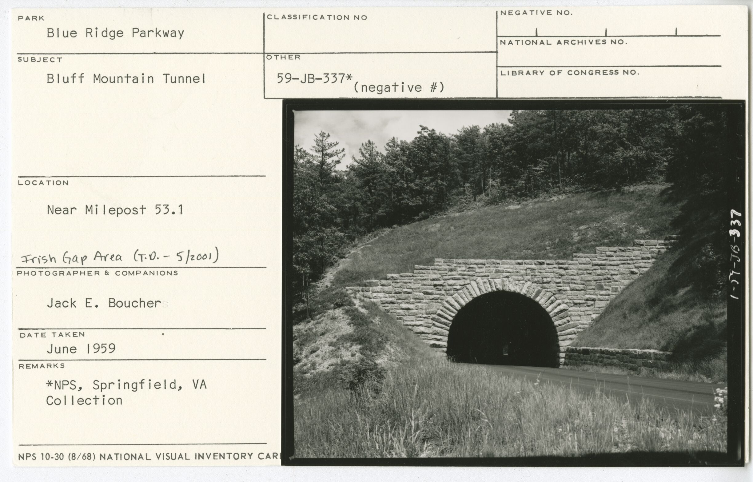 Bluff Mountain Tunnel